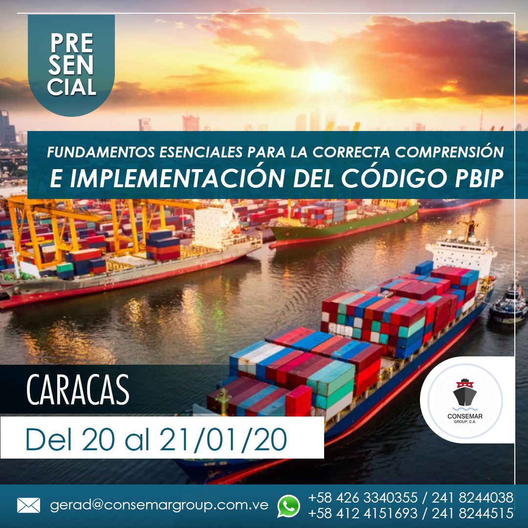consemargroup1's tweet image. Curso Presencial en la Sede de Caracas. Fundamentos esenciales para la correcta comprensión e implementación del #CódigoPBIP
Información: gerad@consemargroup.com Whatsapp: +58 426 33403
#consemargroup #gentedemar #proteccionmaritima #seguridadportuaria #cursosmaritimos