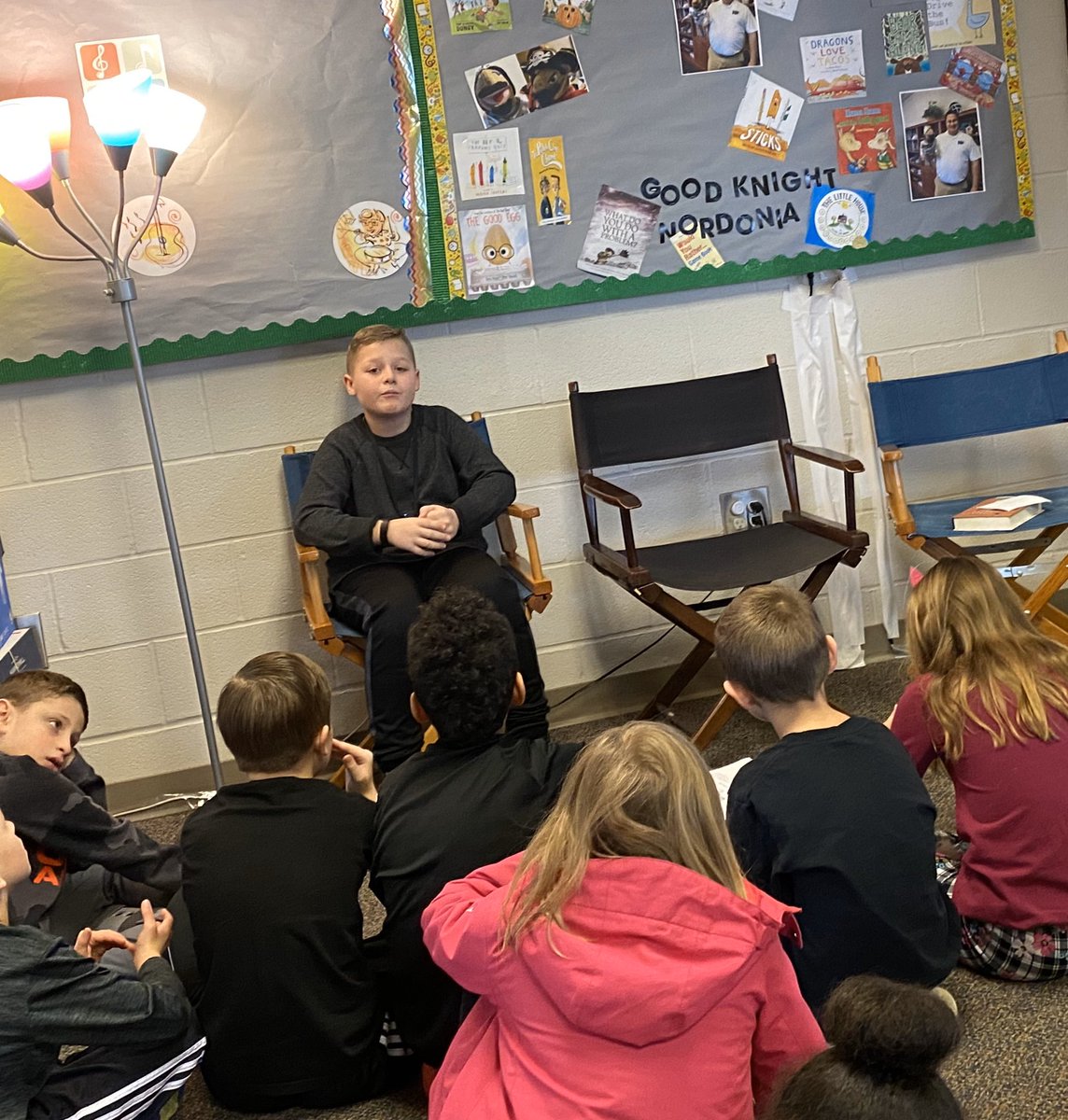 Ledgeview_Lib's tweet image. Carl (Bridge to Terabitia) and Ryan (Max) giving their opinions of 2 books they read that were made into movies and which they prefer @KristenCottrel5 @AngelaWojtecki #kidsopinionscount #ledgeviewlibrary #booksversemovies