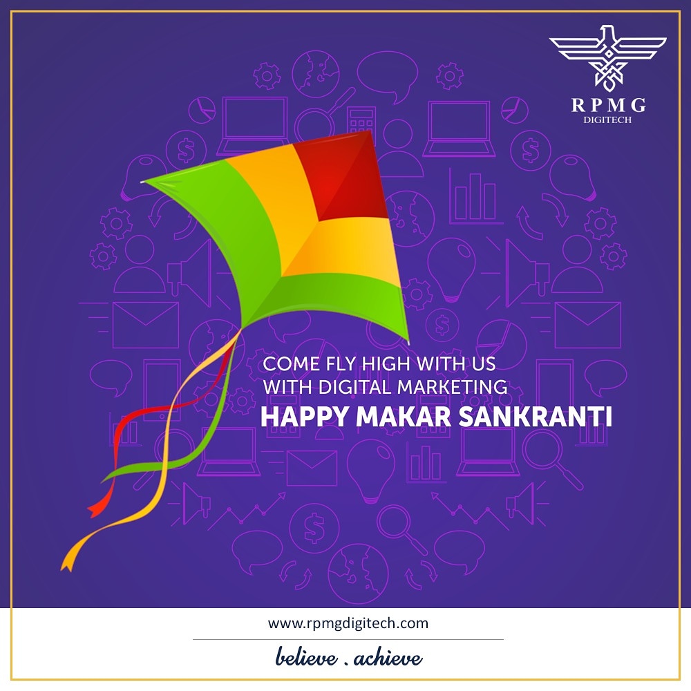 RPMGDigitech's tweet photo. Wishing you all a very happy #makarsankranti
Email ID: info@rpmgdigitech.com
Phone: 9136009669
Website: https://t.co/NJ8BeRUSwA
#rpmgdigitech #digitalmarketing https://t.co/e10QKaBjfG