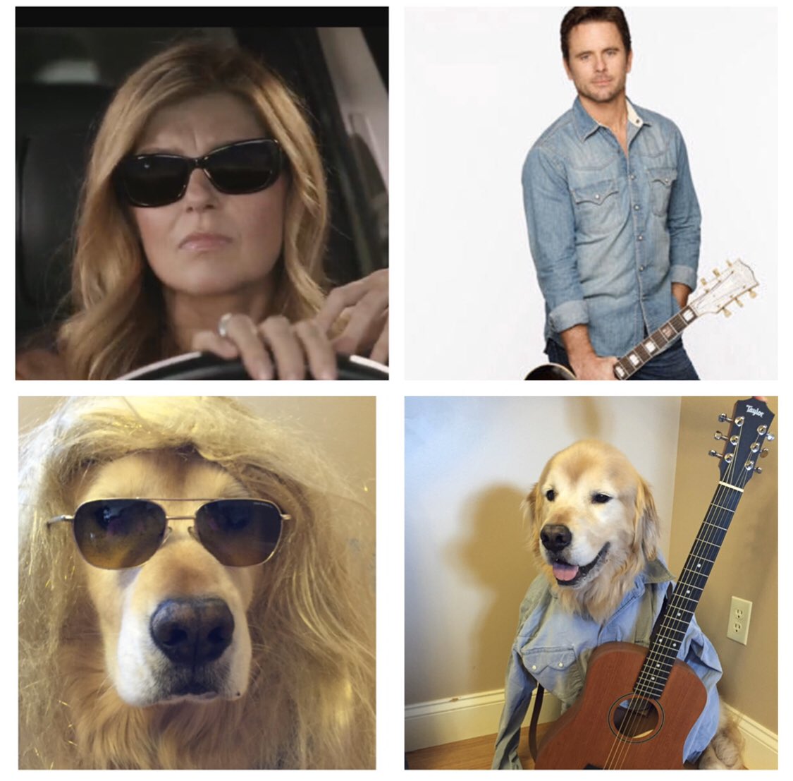 KeepinItChereal's tweet image. Happy #DressUpYourPetDay old school #Nashie #NashvilleCMT style 🐾