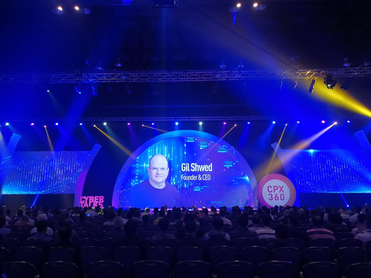 CheckPointSW's tweet photo. How do we secure everything that's linked to a successful global sporting event like the Tokyo 2020 Olympics? GIl Shwed, our Founder and CEO, kicks off #CPX360Asia with insights on how Check Point plays a vital role in securing the world's biggest events. https://t.co/YJeYDhxQPF https://t.co/jRMYXmEq1z