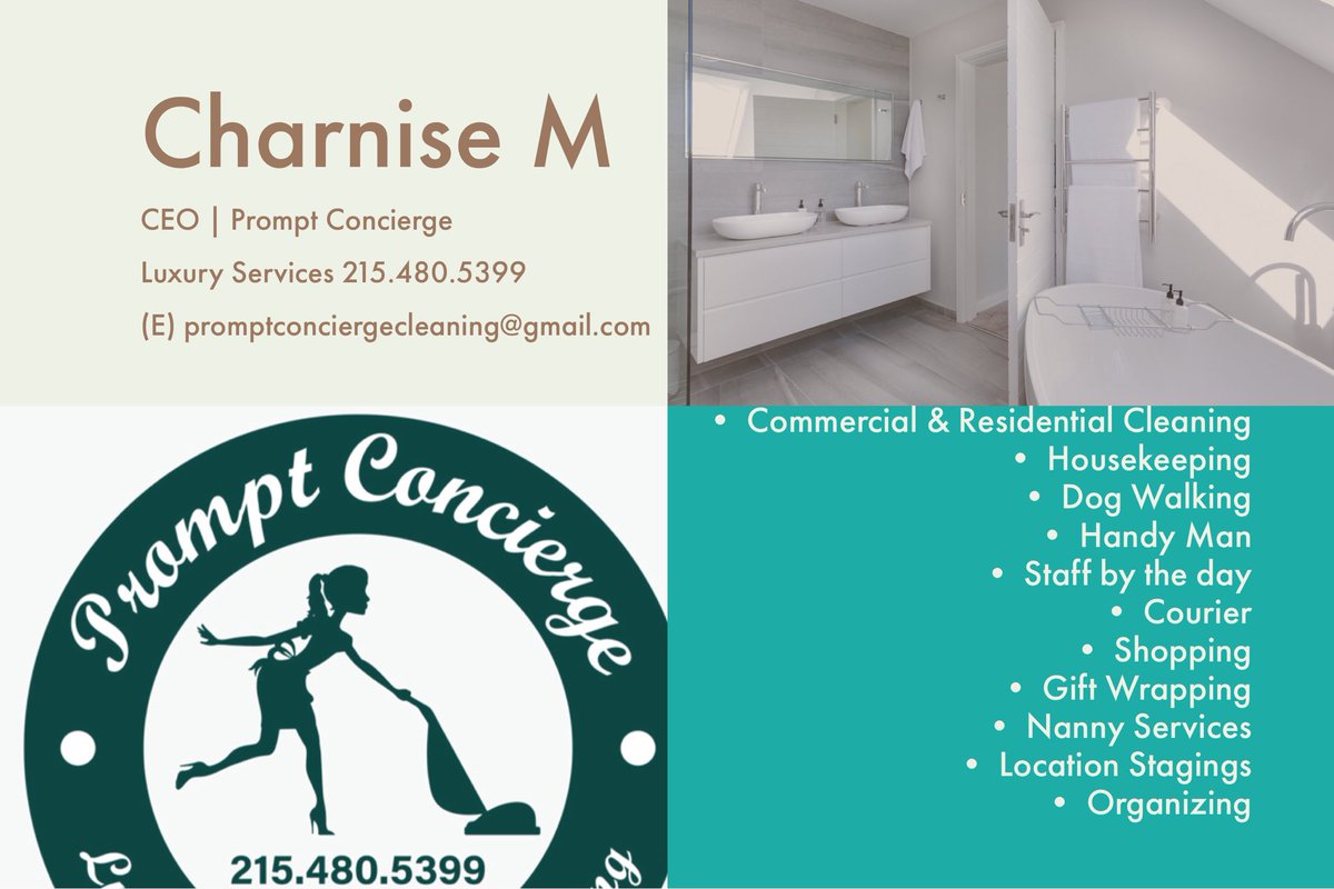 Prompt Concierge Luxury Services & Cleaning tweet media
