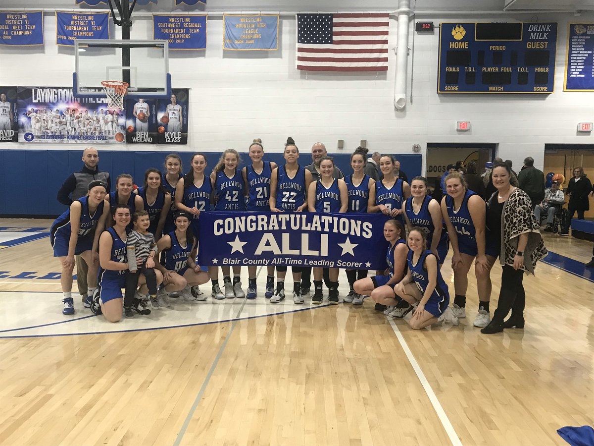 Travis Campbell (@tcampbell0973) on Twitter photo Pretty special day for <a href="/alli_campbell21/">Alli Campbell</a> !
McDonald’s All-American nominee ✅
Naismith Girls POY candidate ✅
And last but certainly not least, she became Blair County’s all-time leading scorer with 2551 pts in only 102 games ✅
We are VERY proud of you!! 👏🏼👏🏼👏🏼 Pretty special day for <a href="/alli_campbell21/">Alli Campbell</a> !
McDonald’s All-American nominee ✅
Naismith Girls POY candidate ✅
And last but certainly not least, she became Blair County’s all-time leading scorer with 2551 pts in only 102 games ✅
We are VERY proud of you!! 👏🏼👏🏼👏🏼