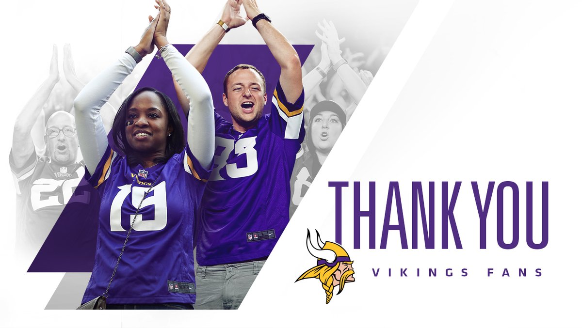 Through the highs and the lows, at home and on the road, you've been there for us every step of the way.

We couldn't ask for a better fanbase than the one we have.

#Skol