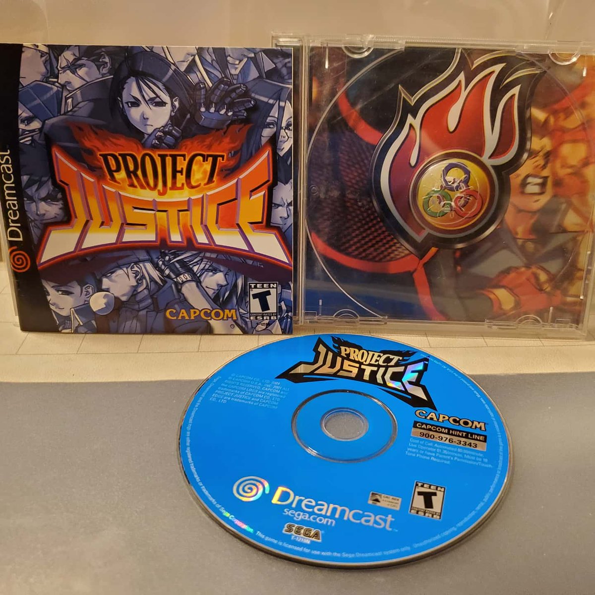 RebirthofS's tweet photo. Project Justice on the Dreamcast. Its Rival Schools 2. Sadly I never encountered the arcade in the wild sadly. 

---

#videogames #capcomgames #Capcom #capcomfighters #sega #segadreamcast #Dreamcast #dreamcastgames #retrogames #retrogamescollector #gaming #collection https://t.co/gkLrcVxh00