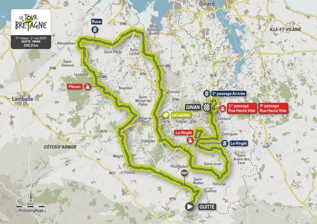 ProCyclingMaps's tweet photo. 🗺️📅Le Tour de Bretagne se déroulera cette année du 25 avril au 1er mai. Le parcours a été dévoilé hier à Rennes. Découvrez les cartes officielles et profils par @ProCyclingMaps 

↘️https://t.co/ykndzyLSnA
#TDB2020 #Bretagne #Cyclisme #TourdeBretagne https://t.co/iAGpGwCftP