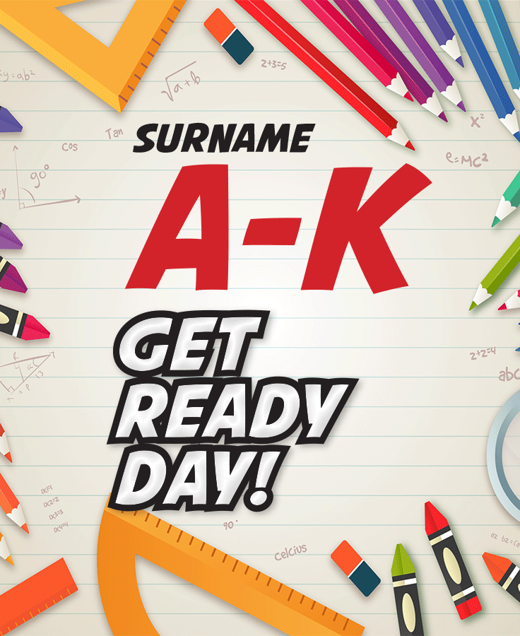 cedarcollege's tweet photo. Thursday January 16 is Get Ready Day - for students with surnames A-K. https://t.co/zea6AAIY1P https://t.co/8s2gRKqQwx