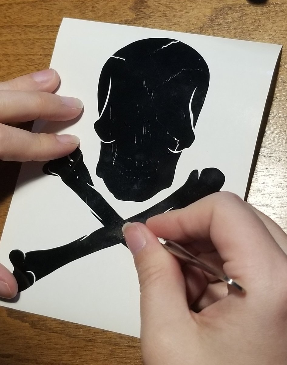 artisticnatures's tweet photo. Yarrrhh!! Another sweet #vinyl decal takes shape! Yes, I can also do more than animals - come look in my shop. Don't see something you want? Then order a custom for only $10!! Mention this ad and get 10% off. DO IT!! #Pirates #SaltLife https://t.co/a8ZmNuLAA6