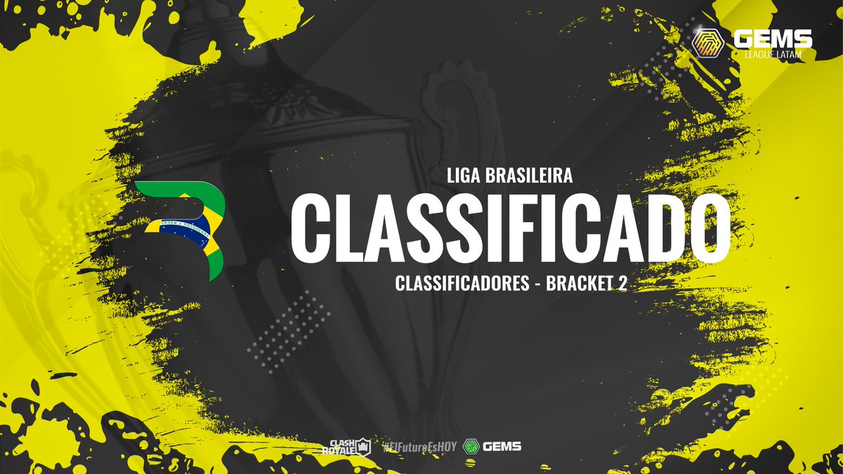 #GLB | Classificatória 🇧🇷

Temos o segundo classificado!

Parabéns @RysixBrasil

Bem-vindo à GEMS Liga Brasileira 🔥

Só resta um lugar, na próxima terça-feira tudo está definido!

#LigasNacionales
