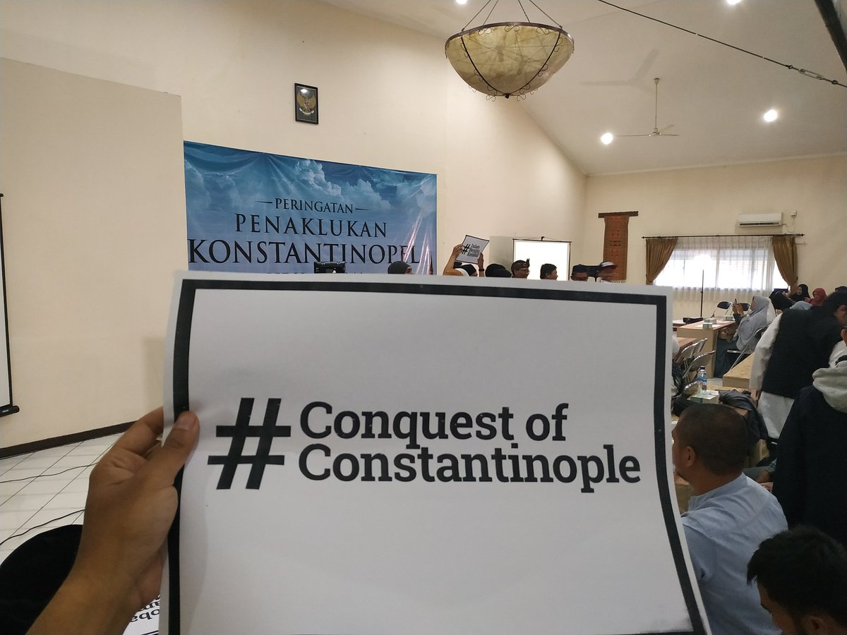 abuisajabir's tweet photo. Peringatan Penaklukan Konstantinopel
20 Jumadil Awal
#IslamBerjayaKembali
#ConquestofConstantinople
#GlobalCampaign1453 https://t.co/PqlTbpe5z7