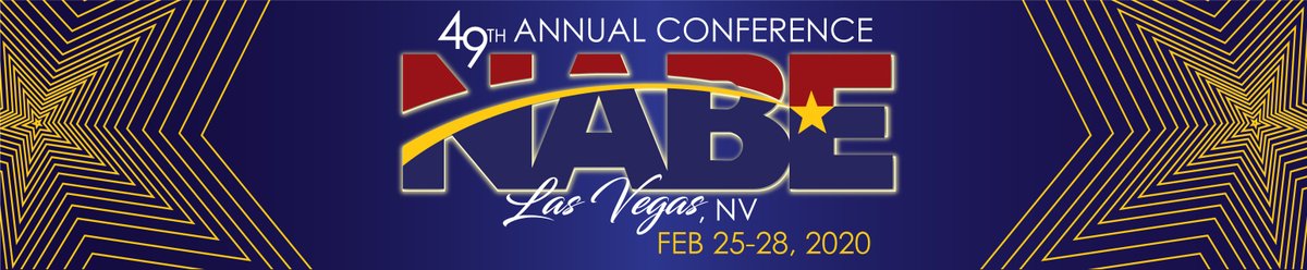 Registration for the 49th Annual NABE Conference closes January 17th. To be empowered, register here: nabe-conference.com/registration--…

Are you going? Share if you are attending and use #NABE2020 to connect and cultivate community! #Bilingual #EB #Vegas
