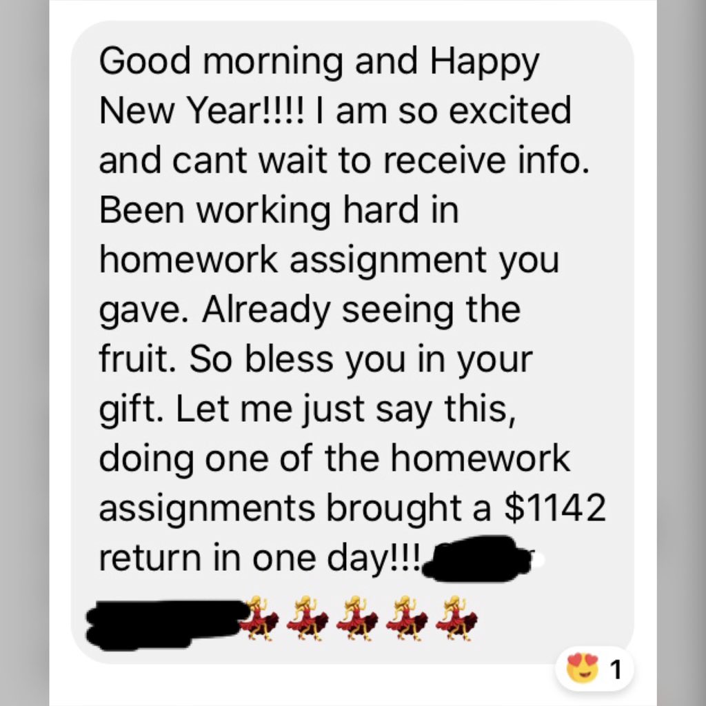 OWMediaCompany's tweet photo. We ❤️ receiving messages from clients! Our strategic marketing and media services brought our client 5 NEW CLIENTS in one week, also making her over $1,000 in one day! And this is just the beginning! Visit us at https://t.co/XzmkSSEGcx and let’s get started! #ObsessedWithMedia 🏆 https://t.co/eRHT9PwUsN