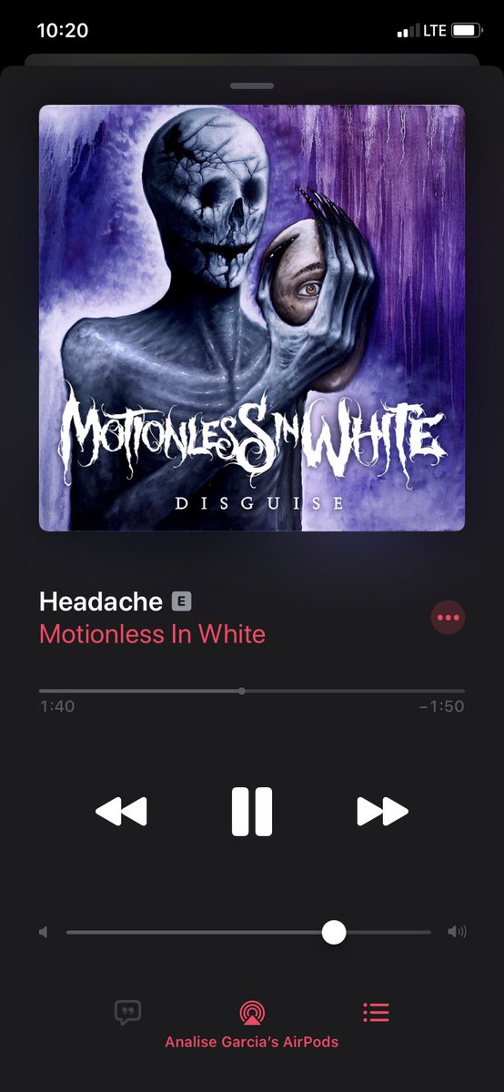 “She’s listening to <a href="/HellTxkeMe/">Chris Cerulli</a> and I miss him.”