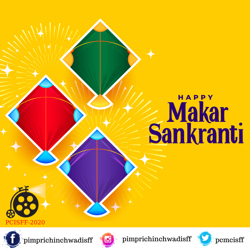pcmcisff's tweet photo. May the #MakarSakranti fire burns all the moments of sadness and brings you the warmth of joy, love and happiness. May your life be blessed with good health N May your life be blessed with Lakshmi 
#HappyMakarSankranti  to all !
#PCISFF #shortfilm #shortfilmfestival https://t.co/HgIVNpa9I3