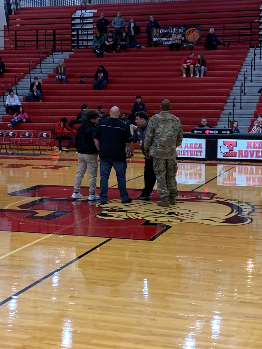 Happy to pick up a team win tonight at home as we honored Mr. Cron for his service and Dom Falcone, a future West Point cadet. We are beyond thankful for their commitment to our country and the US Army.  <a href="/ryancron77/">Ryan Cron</a> <a href="/DomFalcone33/">Dominic Falcone</a>