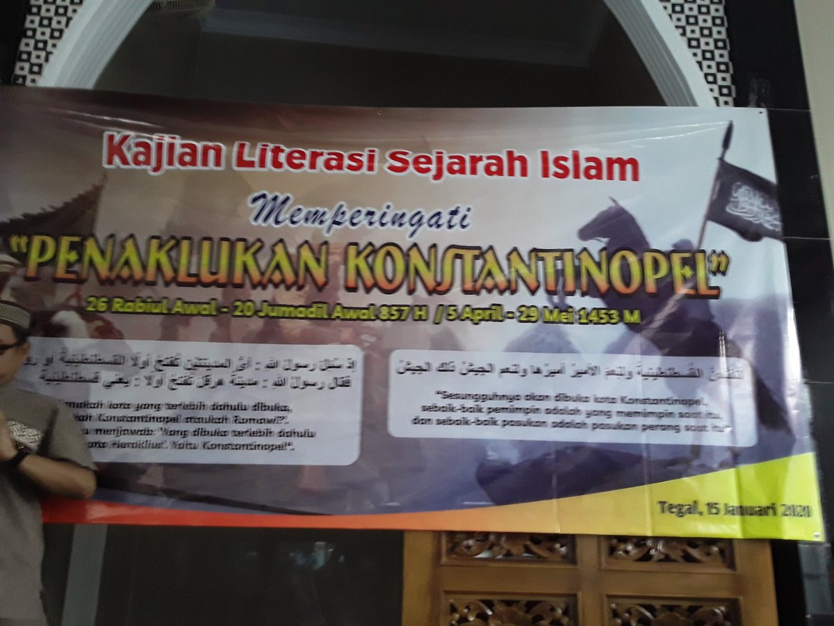 LakaLak53857839's tweet photo. Menyongsong Abad Khilafah,menundukkan Romawi,aamiiin...
Tentukan posisimu wahai kaum muslimin. Dibarisan siapa kamu akan berdiri? #ConquestofConstantinople #IslamBerjayaKembali #GlobalCampaign1453 #CD5T https://t.co/puLP09aHme