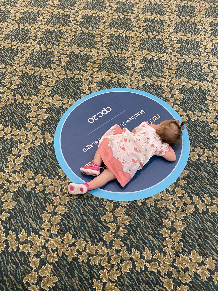FostermommyBdev's tweet photo. Yes, I am the crazy woman who brought twins to a conference....but hey, we are childrenโs ministers after all! #cpc20 #singlefostermom https://t.co/IXDxSVxFxN