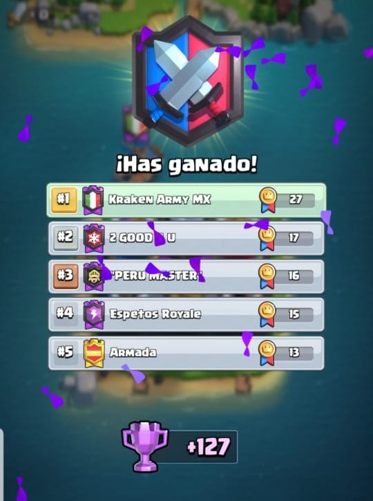 🔥🦑 102 Primer lugar del día de Guerra 🦑🔥

#KrakenArmy