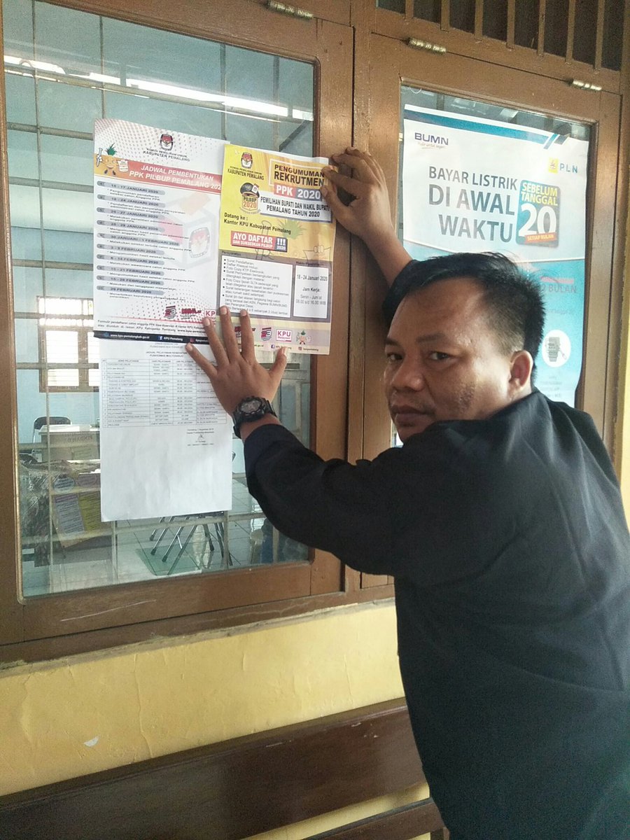 kel_pelutan's tweet photo. pasang pengumuman rekrutmen panitia pemilihan kecamatan ppk pilbug 2020 kabpemalang https://t.co/qdxyRF4fLS