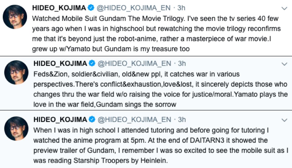 Someone Please Explain This Hideo Kojima Tweet To Me