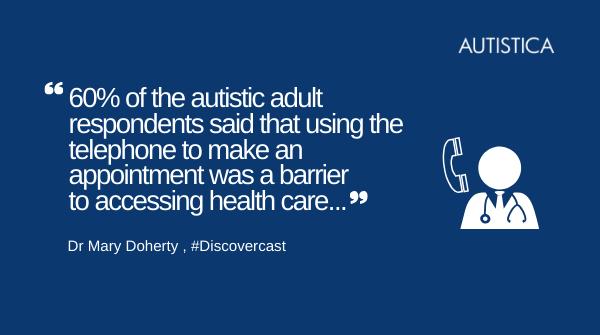 Autistica's tweet photo. Have you listened to our #Discovercast podcast yet? We'll be talking with our special guest Dr Mary Doherty about autism and ageing in our latest episode!

Sign up to our Discover research network today to download our podcast: https://t.co/FeE23awKtI https://t.co/d3ttFYz18D