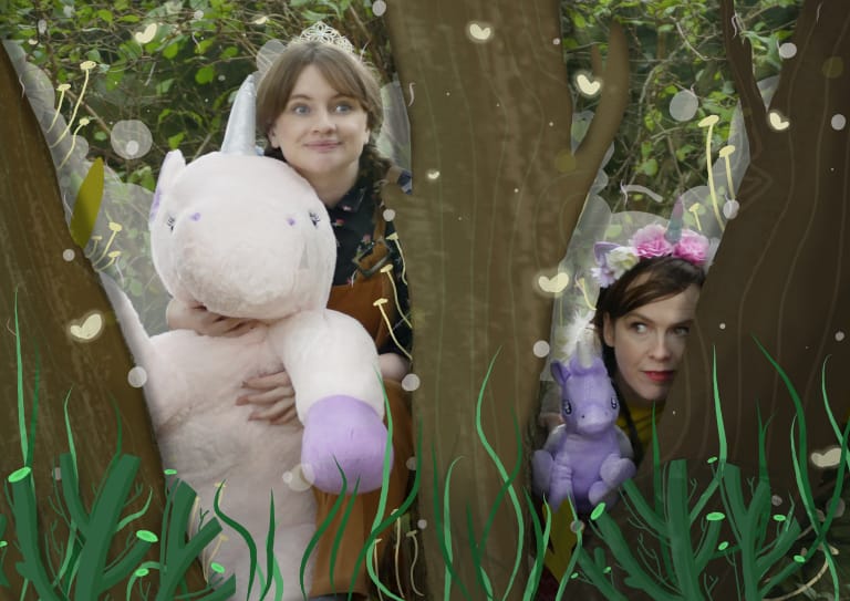 HelenKMcGrath's tweet photo. Unicorns are Real! Very excited to announce my other show, co-written with the wonderful @AndreaBolger2 will take to the main space @smockalley for #sceneandheard2020 #childrenstheatre tickets: https://t.co/wMEzWDXDsQ https://t.co/1t7g6Znm6l