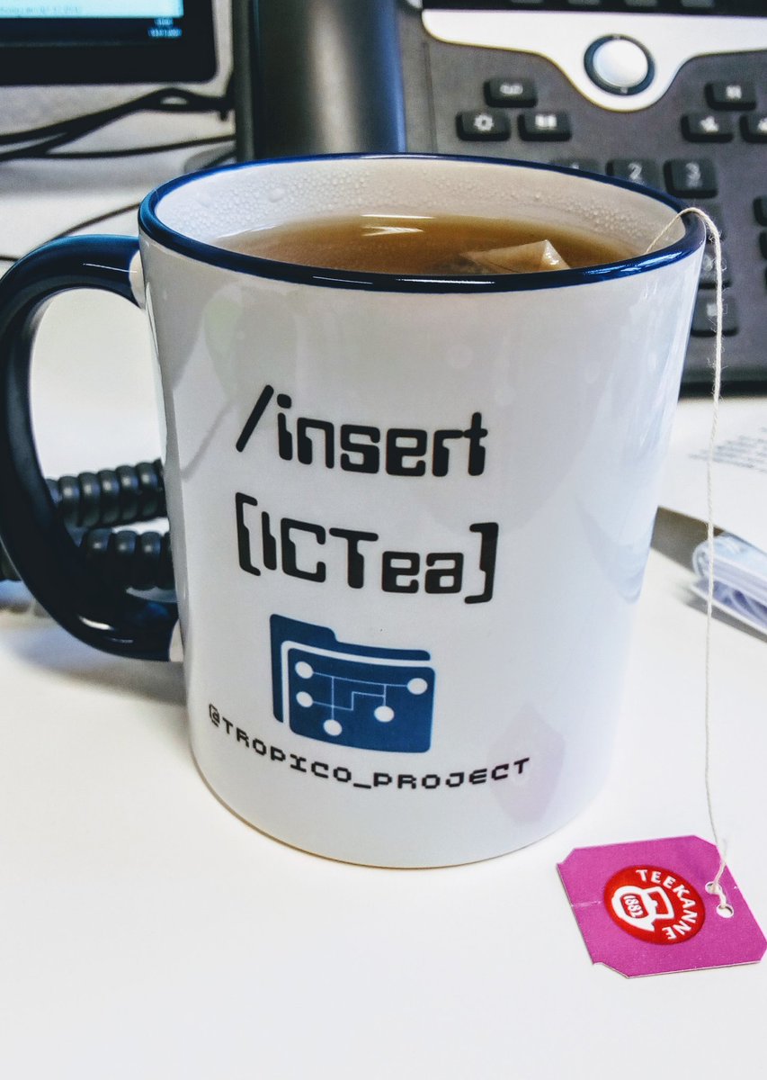 Start your day off right with some #ICTea 🌞☕ #badacademicjokes <a href="/tropico_project/">TROPICO project</a>