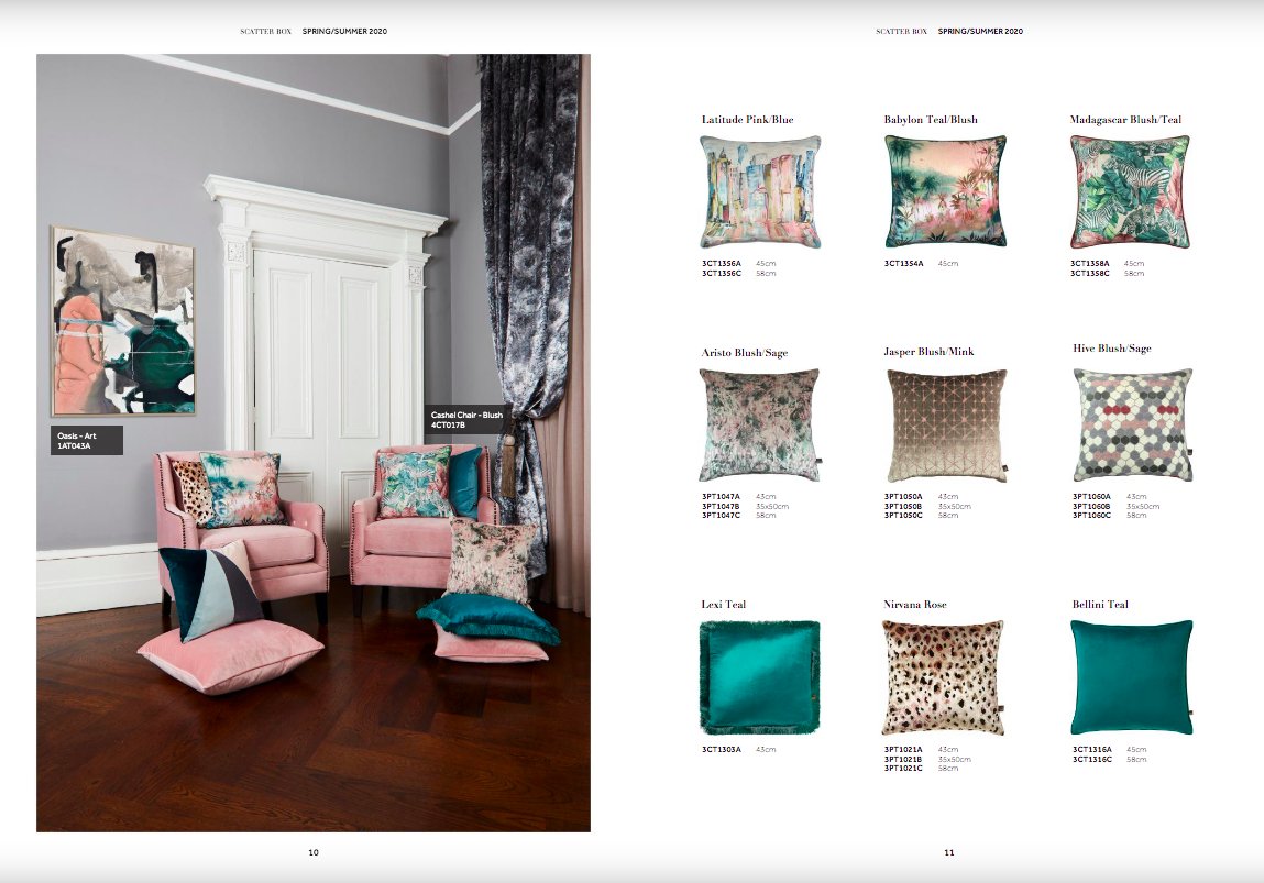 plan4interiors's tweet photo. Some lovely new ideas in the new Spring/Summer collection for 2020 from #Scatterbox! https://t.co/Y01KQGzhsJ