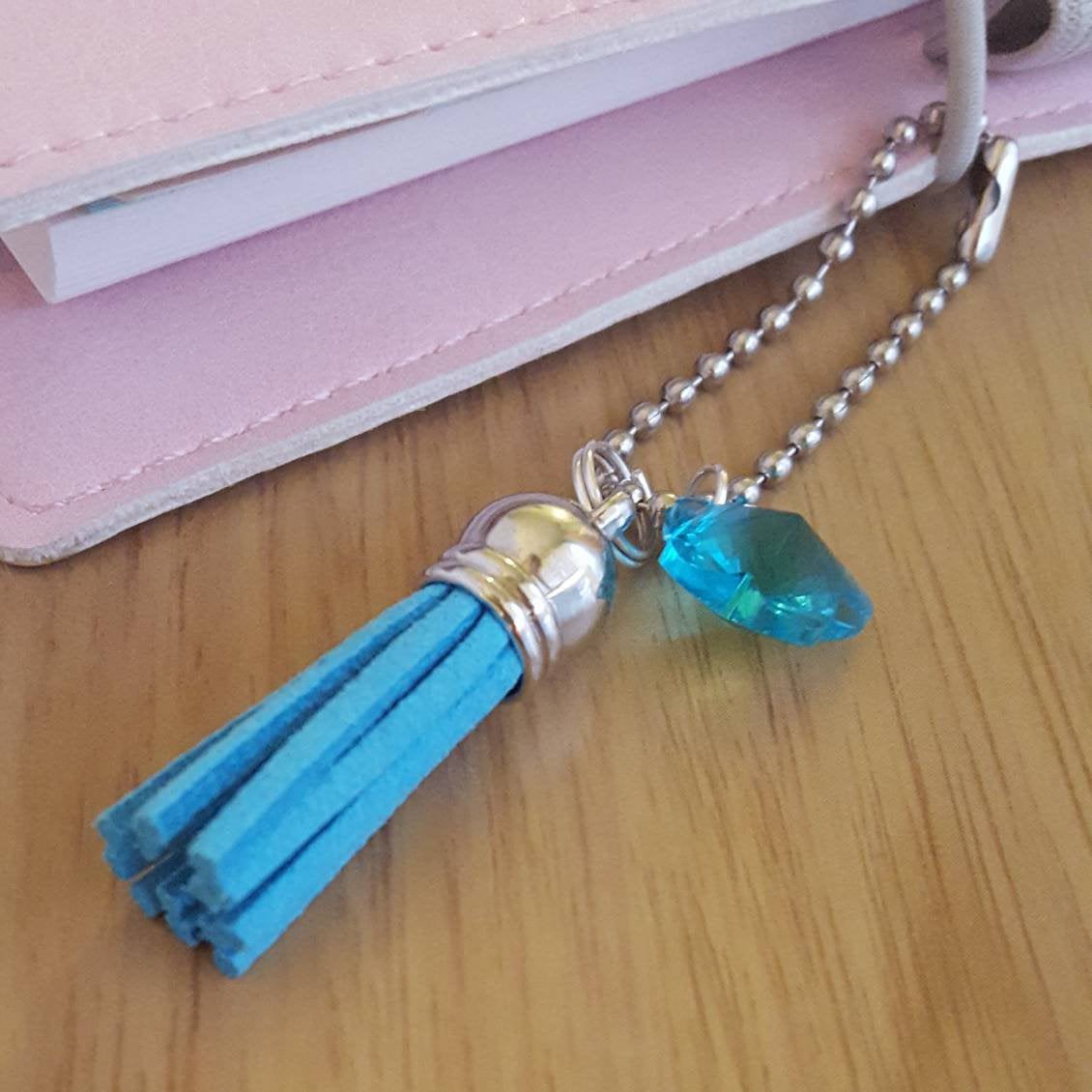 dawns_cards's tweet photo. Excited to share this item from my #etsy shop: Handmade Blue Tassel Planner Charm, Blue Crystal Flower Charm, Zipper Pull, Scrapbook Gift #charm #plannercharm #zipperpull #gifts #keychain #scrapbook #crystals https://t.co/Kcx2caZCx0 π https://t.co/iTgNdFKGau