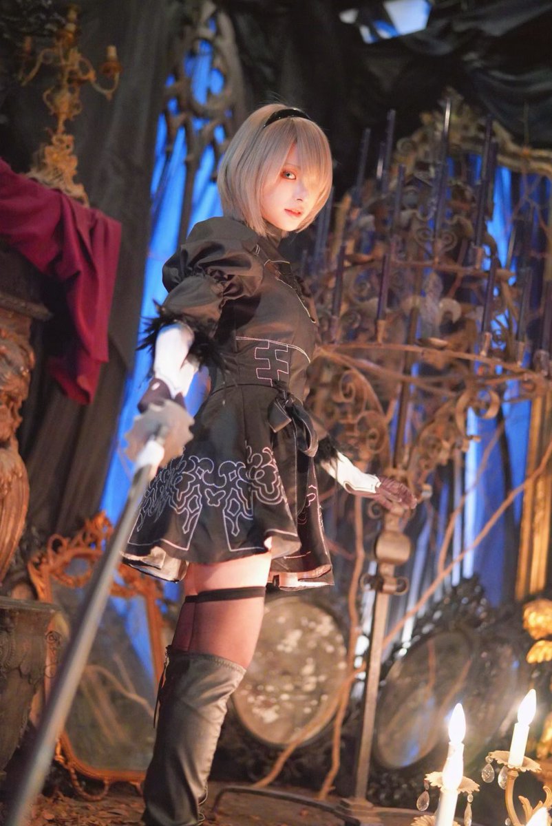 Kana_Momonogi's tweet photo. NieR:Automata  2B https://t.co/FuM9YEiMFC