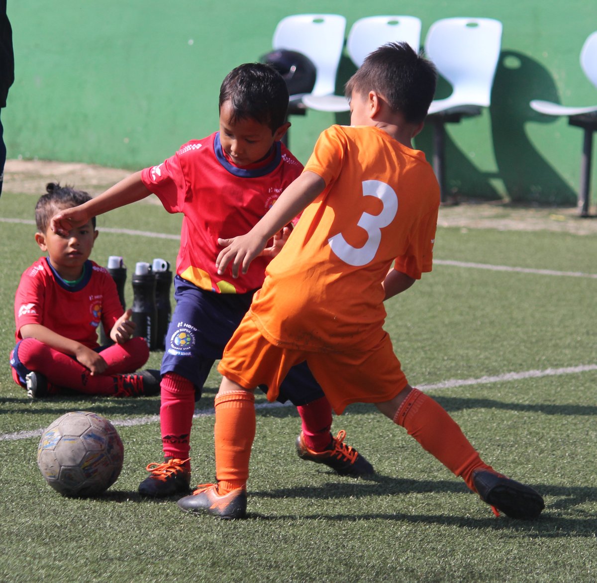 lajongfc's tweet photo. It was a great day of the beautiful game. 
Here are some pictures from today's Children's League match versus Nongthymmai Sports Club.
#HeroChildrensLeague #LajongJuniorReds #Nongthymmai #Shillong https://t.co/MG3WXuC9dH