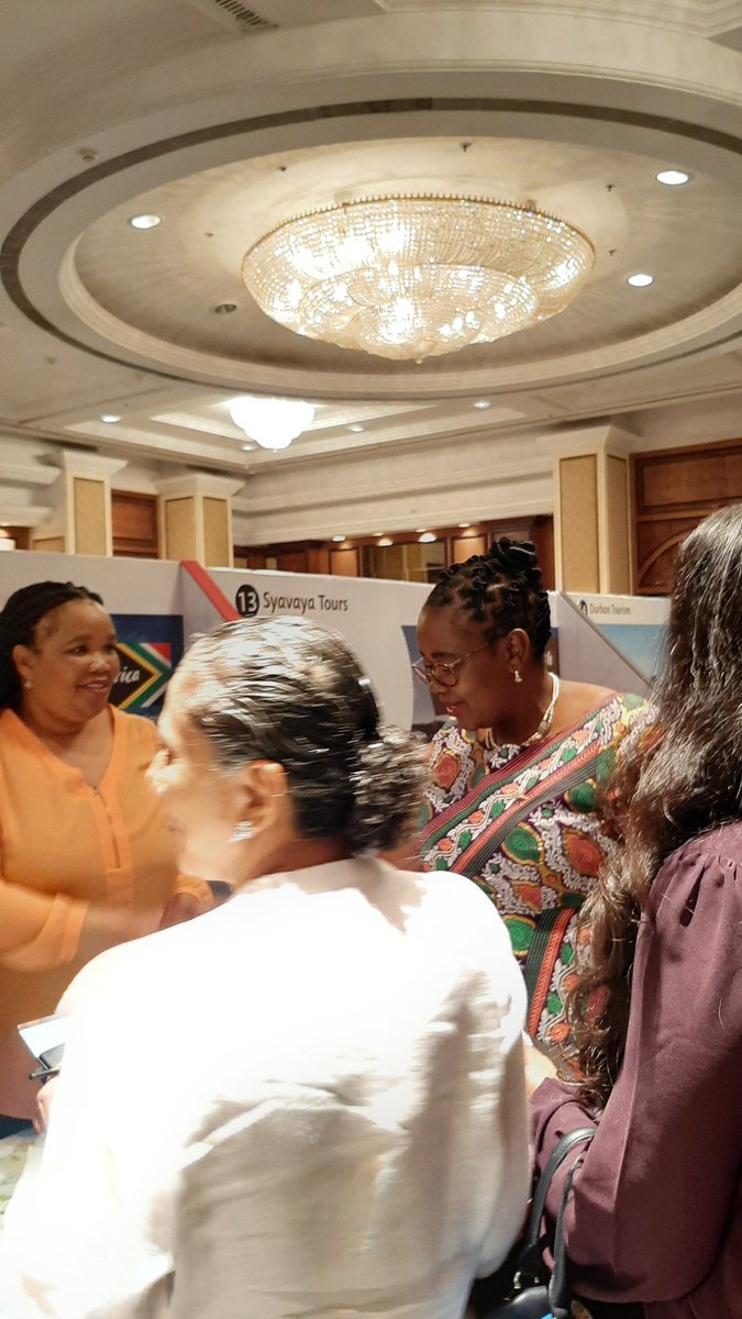 mpume24's tweet photo. Along  the sidelines  of the road show engagements , the Minister of Tourism @mmKubayiNgubane visited  South  African  SMME's who were exhibiting at the Tourism Trade Show  that is currently  underway  in Mumbai, India.
#WeDoTourism @Tourism_gov_za https://t.co/V3Wge7YtQM