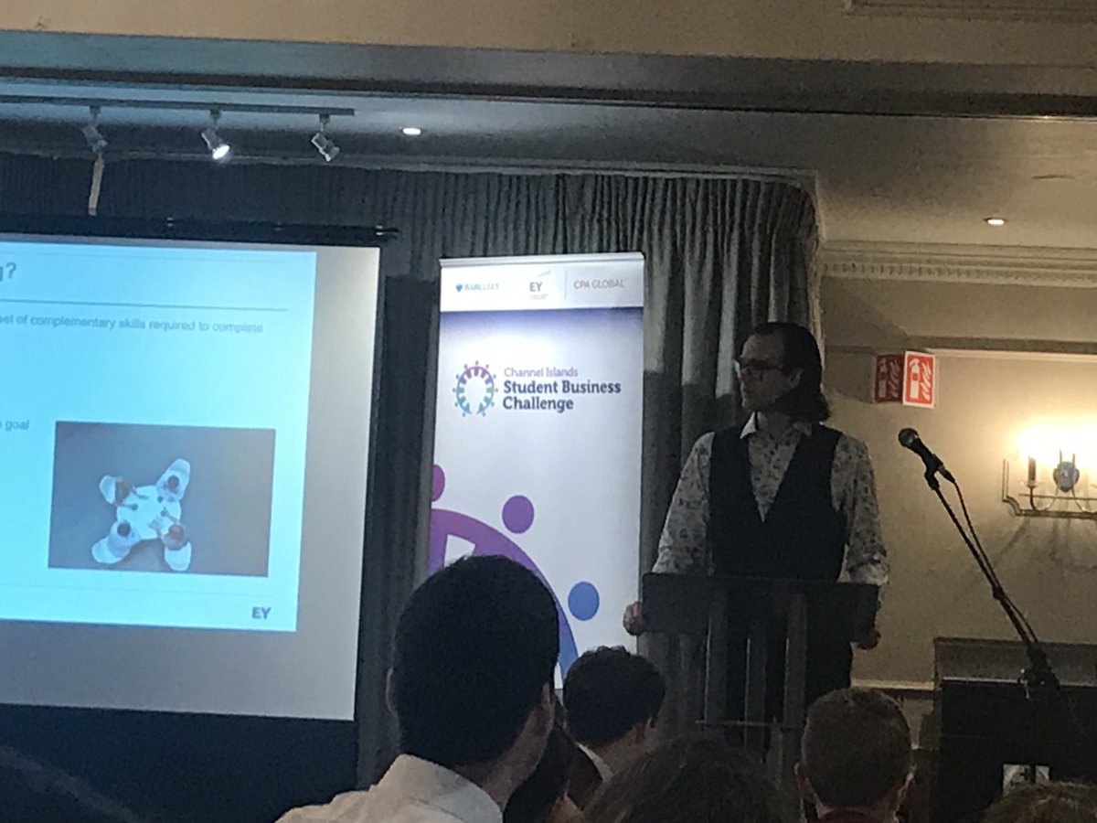 ⁦<a href="/LamareHighSchoo/">La Mare De Carteret High School</a>⁩ ⁦<a href="/LMDCHSCA/">LMDCHS Enrichment</a>⁩ it’s the launch of the CI Student Business Challenge good luck challengers!