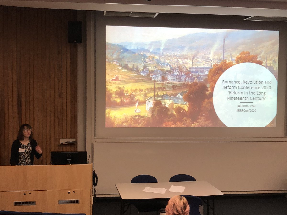 Katie Holdway kicks off the 2020 Romance, Revolution, and Reform Conference <a href="/RRRJournal/">Romance, Revolution & Reform</a> #RRRConf2020