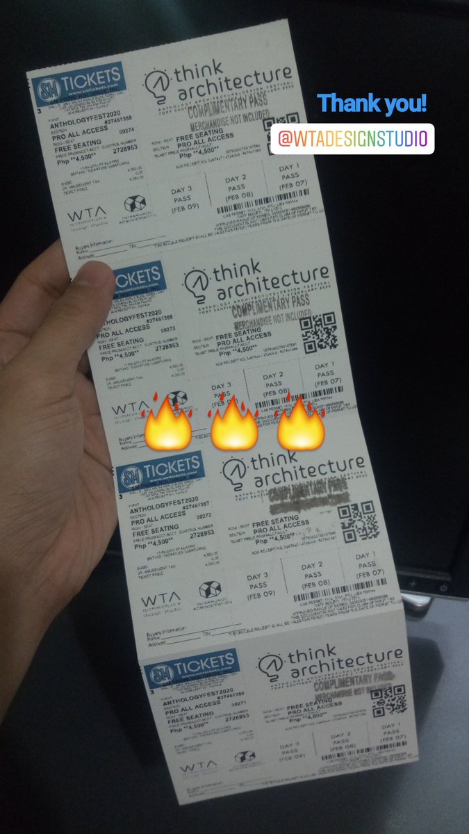 bacungan_arch's tweet photo. Anthology Architecture and Design Festival 2020 hosted by Anthology Festival and WTA Architecture and Design Studio on Feb 7, 8 and 9 at Fort Santiago, Intramuros. Grab your tickets now! 

@UrbanWTA #anthology #wtadesignstudio #thinkWTA #SocialArchitecture https://t.co/B446jKgDiw