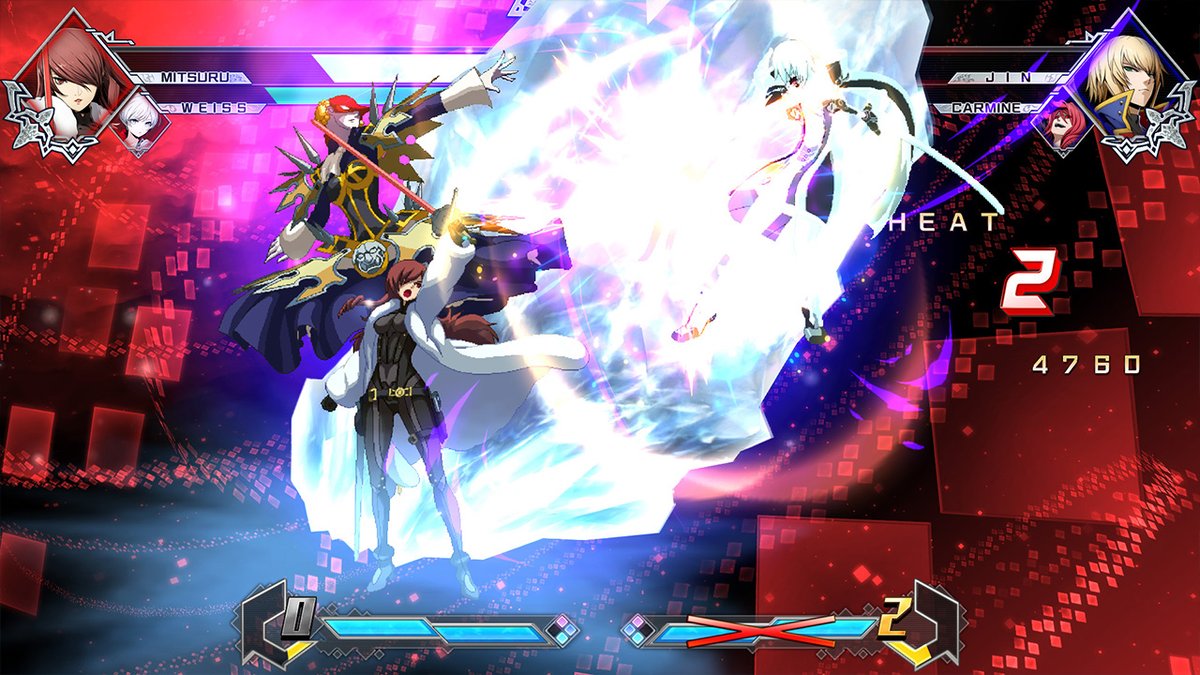 Blazblue Official A Twitter よくわかるbbtag Ver2 0 桐条美鶴はペルソナ アルテミシア を使役する 世界的企業 桐条グループ の令嬢です レイピアを用いたリーチの長い攻撃によるけん制から 突進スキルの鋭い攻撃で相手を仕留めましょう キャラクター