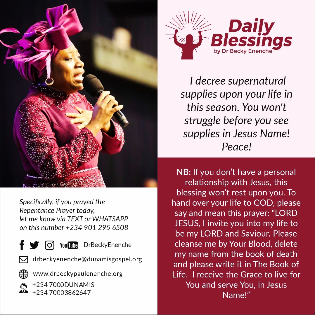 Dr Becky Paul-Enenche tweet media