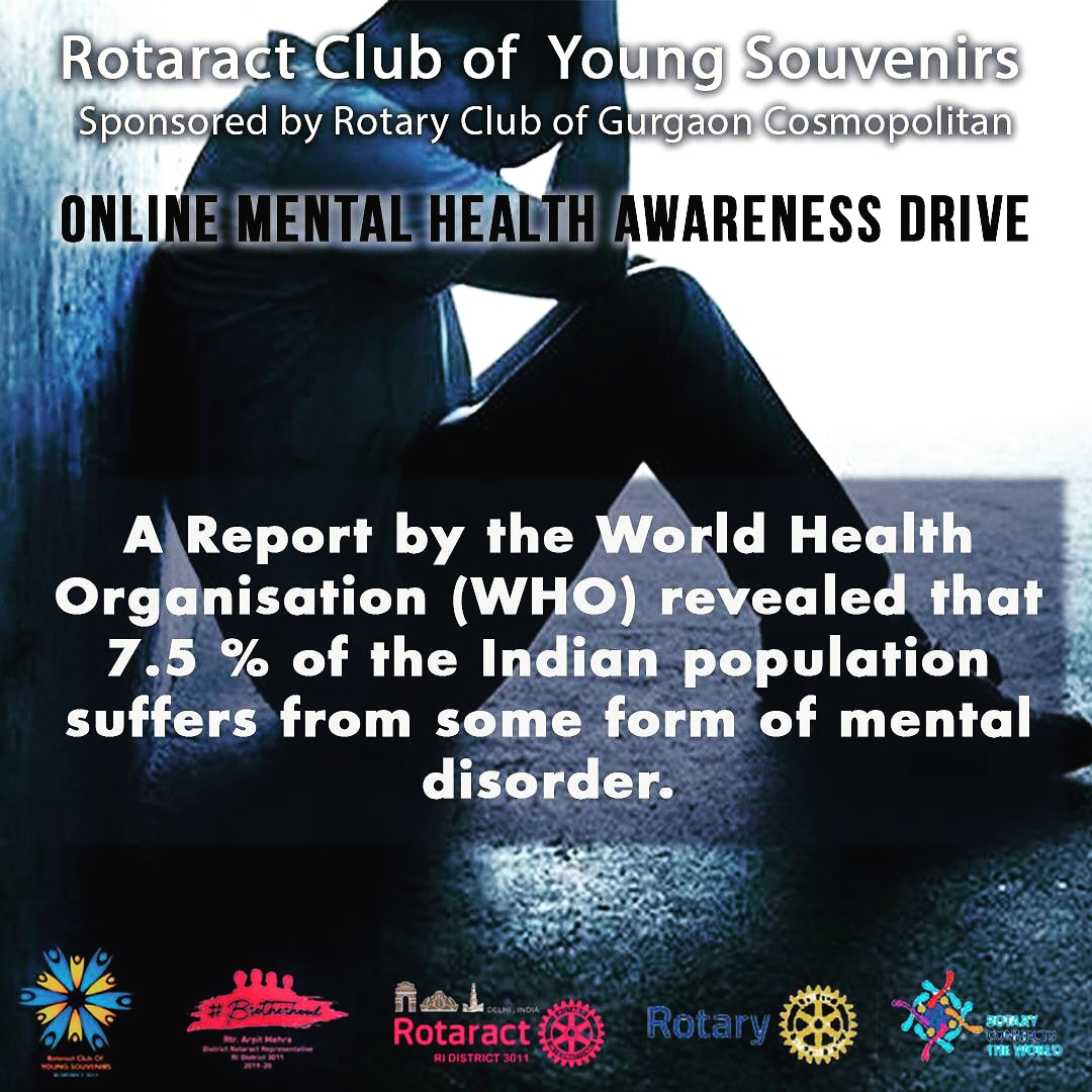 LahoreRotaract's tweet photo. Day 2 (Online mental health awareness drive) #rc_youngsouvenirs #mentalhealth #awarenessdrive #depression #anxiety #panicattacks #mindset #fear #opentotalk #communicationisthekey #awareness #rotaract #staytogetherstaystrong https://t.co/OdoIGEkEp1