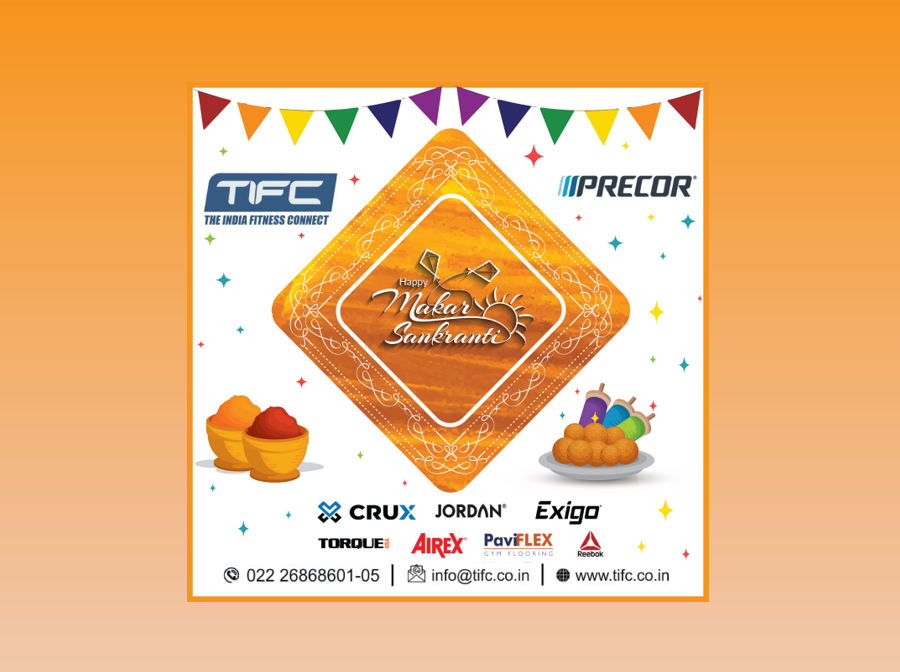 TIFC_India's tweet photo. Wish you all A Very Happy Makar Sankranti😊
#festive #sankranti #january #winters #healthy #bodygoals #fitness #workout #gym #celebration #precor #jordanfitness #torquefitness #exigouk #airex #paviflex #reebokfitness #tifc https://t.co/61EpBhUqPy