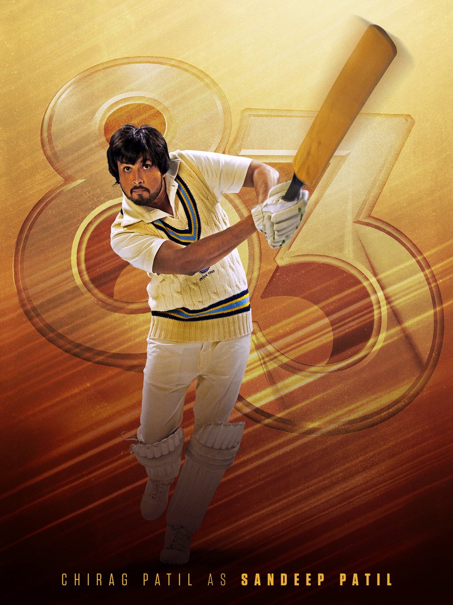 Nadiadwala Grandson (@ngemovies) on Twitter photo A mighty batsman who could overpower his competition 🏏💥
Presenting the next devil, Mumbai ka Sandstorm - #SandeepPatil 🏆
#ThisIs83
<a href="/IamChiragpatil/">Chirag Patil</a>
<a href="/RanveerOfficial/">Ranveer Singh</a> @kabirkhankk <a href="/deepikapadukone/">Deepika Padukone</a> #SajidNadiadwala <a href="/Shibasishsarkar/">Shibasish Sarkar</a> <a href="/madmantena/">MadMantena</a> <a href="/ipritamofficial/">Pritam</a> <a href="/WardaNadiadwala/">Warda S Nadiadwala 🐎</a> A mighty batsman who could overpower his competition 🏏💥
Presenting the next devil, Mumbai ka Sandstorm - #SandeepPatil 🏆
#ThisIs83
<a href="/IamChiragpatil/">Chirag Patil</a>
<a href="/RanveerOfficial/">Ranveer Singh</a> @kabirkhankk <a href="/deepikapadukone/">Deepika Padukone</a> #SajidNadiadwala <a href="/Shibasishsarkar/">Shibasish Sarkar</a> <a href="/madmantena/">MadMantena</a> <a href="/ipritamofficial/">Pritam</a> <a href="/WardaNadiadwala/">Warda S Nadiadwala 🐎</a>