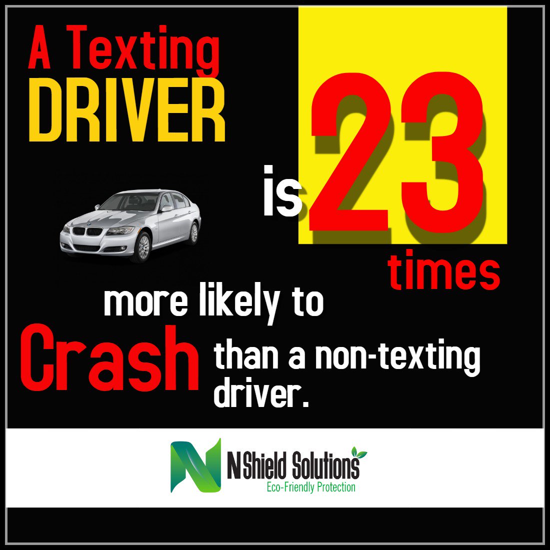 NShieldSol's tweet photo. Safety First. Rest can wait! 
#Drivesafe #Pakistan https://t.co/fZJi3fXypY