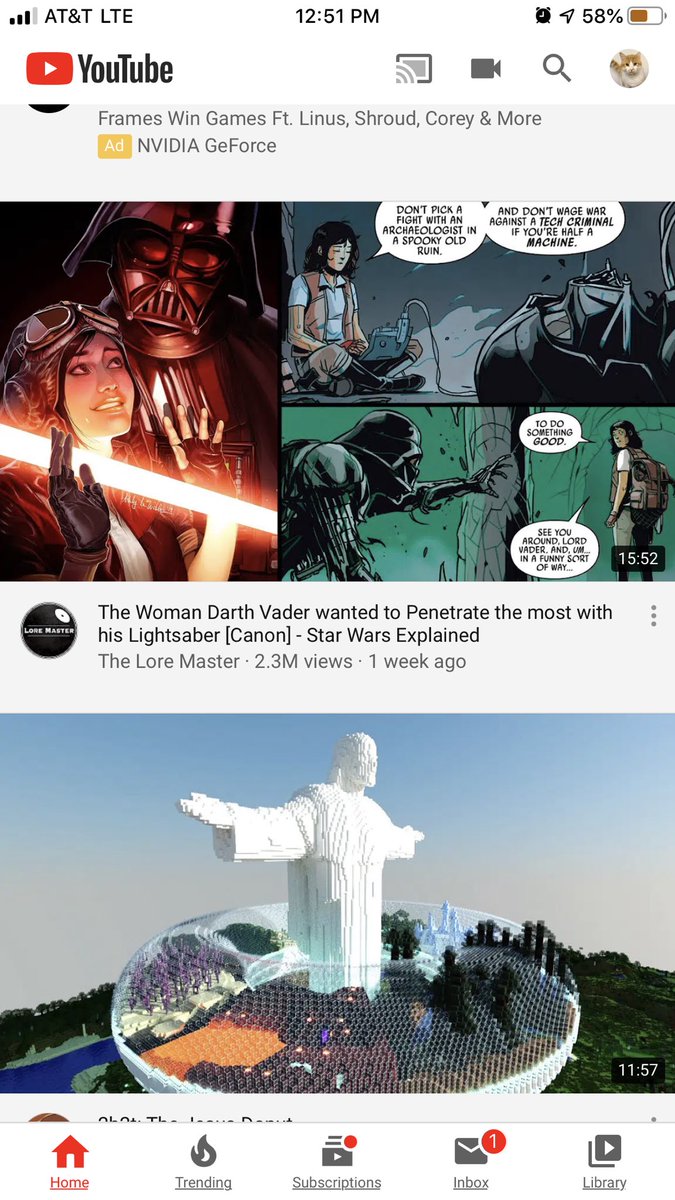 GavinOcurl's tweet image. Aww youtube recommendations never fail to disappoint me.