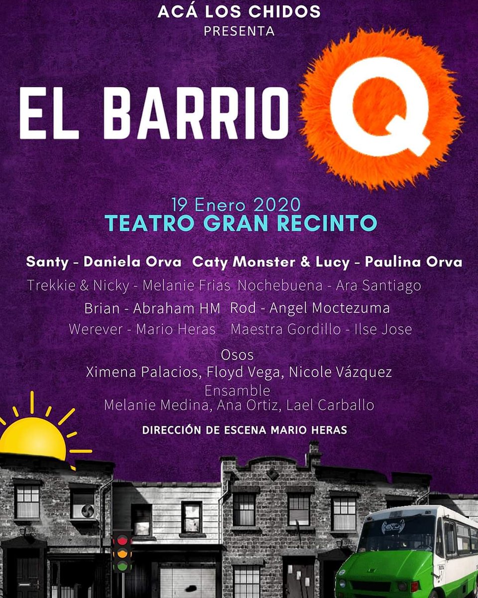 AcaChidos's tweet photo. Con mucho orgullo presentamos al elenco de #ElBarrioQ 👑⚠️😎
¡Acá Los Chidos! 👇 https://t.co/pUwuESPsWd