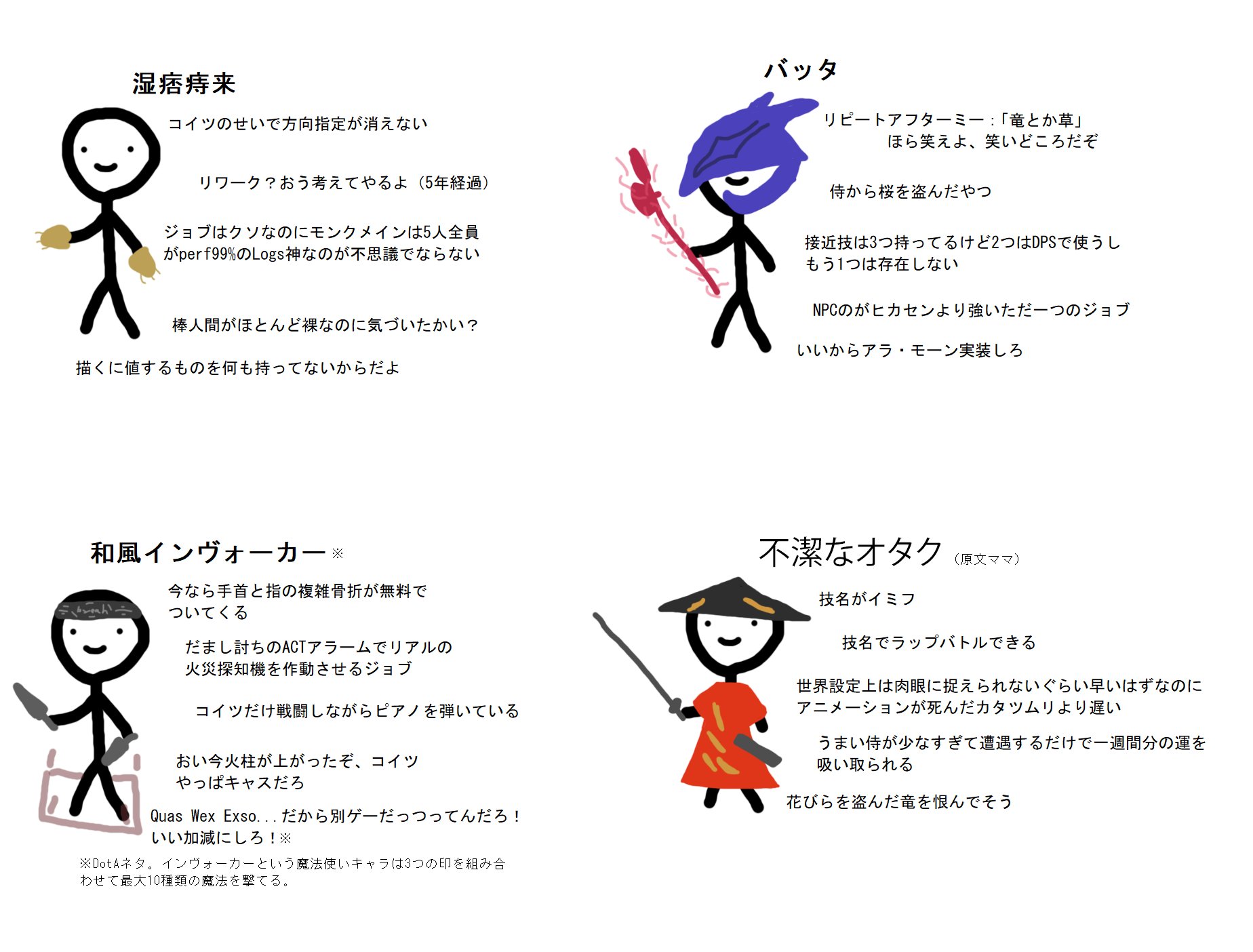Wild ワイルドゲリラ Jeff Redditでffxivの爆笑ネタ見っけたから和訳して知り合いに見せた結果 欧米ヒカセンの感性は理解できない と言われてショックなので供養代わりにここに上げます 元スレ T Co Rmp6gvfelx T Co Aksjst5yob