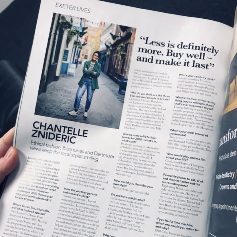 CZnideric's tweet photo. Thank you Rosie Parsons for spotting my feature in Exeter Living this month! 😍 https://t.co/e3k99VjmXv