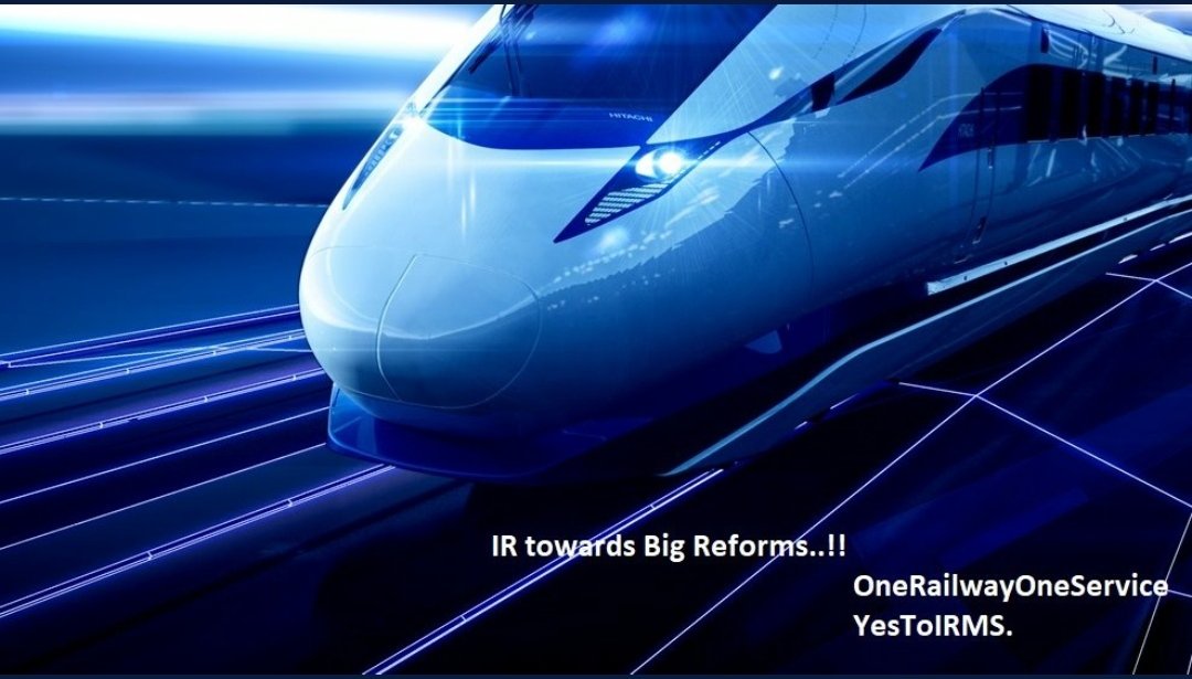 SanjayY83772392's tweet photo. Opposition to IRMS is putting individual interest at higher pedestal over organizational objective. Proposed IRMS brings all cadres  under one roof for one organization and gives one face of Railways to public. Thanks Hon'ble Min of Rlys. @PiyushGoyal 
#OneRailwayOneService https://t.co/QP1GNFvG5V