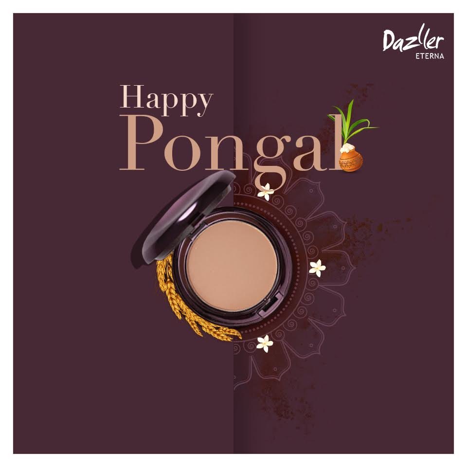 DazllerEterna's tweet photo. Wishing you and your loved ones a Happy Pongal. May this year be filled with joy, self-love and success!
#HappyPongal #DazllerEterna #EternaWomen #EternaCosmetics #Beauty #MakeupLove #Dazller #Eyetex https://t.co/S8X6hQapVn