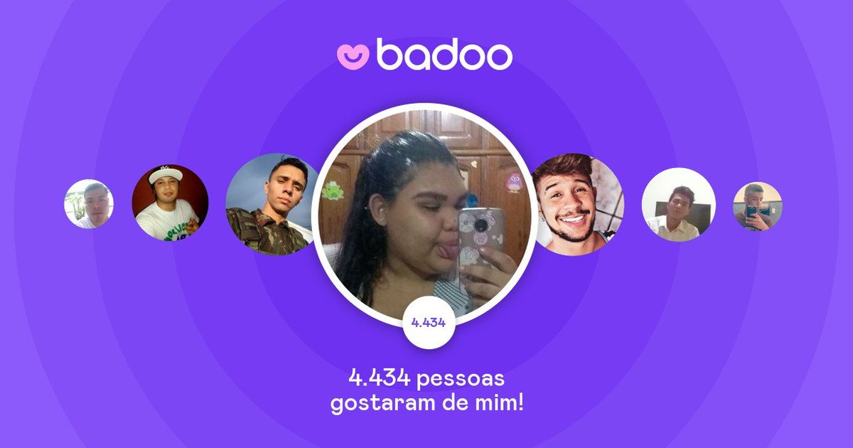 pamgrazzi's tweet image. Conheça Pâmella Grazzielly e outras pessoas interessantes perto de você quando entrar no Badoo! badoo.com/twitter/sl-sha…