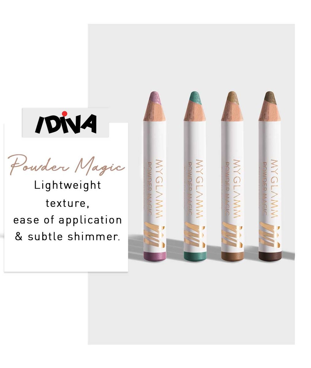 MyGlamm's tweet photo. Thank you for the recognition @idivaofficial ! 💞
Click the link below to get your hands on Powder Magic.
https://t.co/fpcDg5esDv
.
.
.
#MyGlamm #itsmyglamm #Makeup #CrueltyFree #MUA #Beauty #VeganMakeup #IndianMakeup #InstaMakeup #PowderMagic #Eyeshadow #BackInStock https://t.co/EtjtCDqXzJ