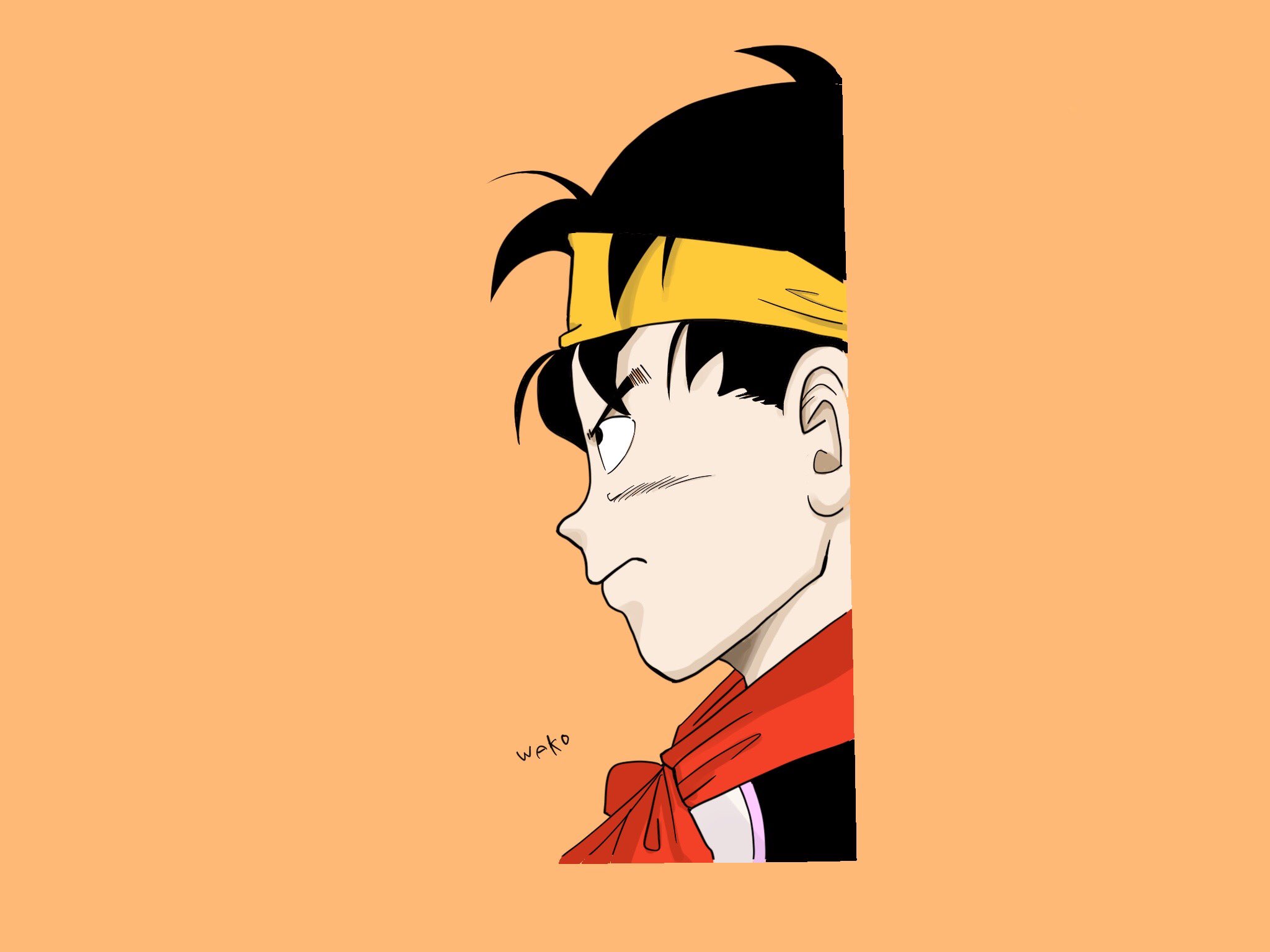 Wako 絵を描く 鬼滅の刃 あつ森 ガジェット好きな人 Uuumネットワーク加入 時々奥さん ドラゴンボールのヤムチャの横顔を描いてみた 昔のヤムチャは強かったんですよねぇ 狼牙風風拳 覚えてますか Youtubeアップしてます Dragonball